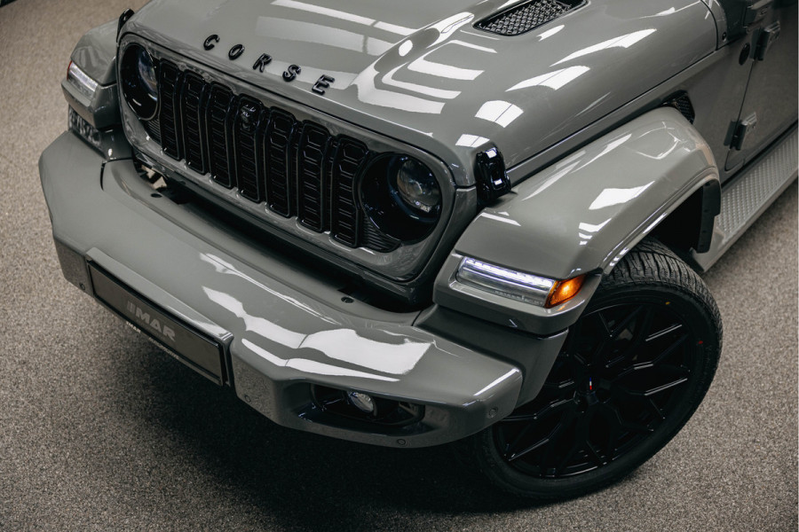 Jeep Wrangler Unlimited 4xe 380 Sahara | Corse Edition Custom made | Unieke kleur | Hybride | Jeep Wrangler Unlimited 4xe 380 Sahara | Corse Edition Custom made | Unieke kleur | Hybride |