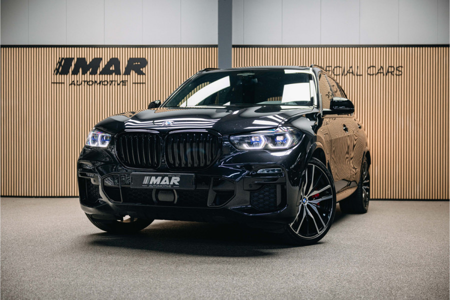 BMW X5 xDrive45e High Executive | Bowers & Wilkins | Carbon | Pano | Head-Up | Luchtvering | Trekhaak | Stoelverwarming en verkoeling |