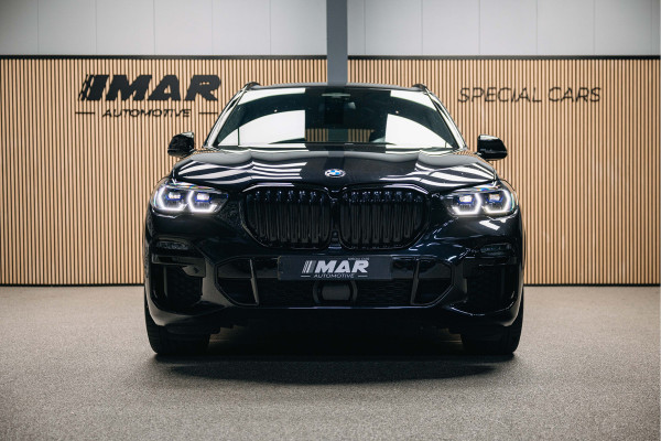BMW X5 xDrive45e High Executive | Bowers & Wilkins | Carbon | Pano | Head-Up | Luchtvering | Trekhaak | Stoelverwarming en verkoeling |