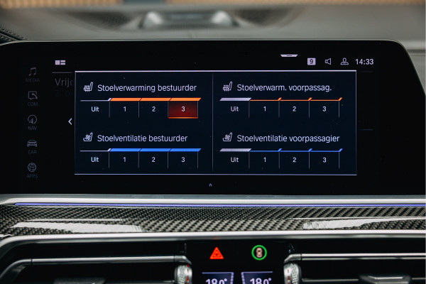 BMW X5 xDrive45e High Executive | Bowers & Wilkins | Carbon | Pano | Head-Up | Luchtvering | Trekhaak | Stoelverwarming en verkoeling |