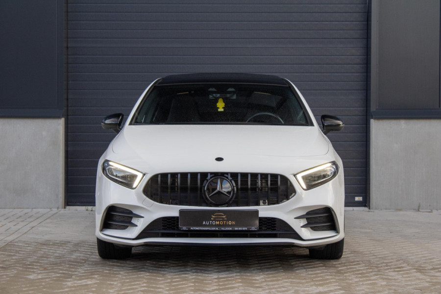 Mercedes-Benz A-Klasse 250 e AMG Line PANO Burmester Sfeerverlichting Parkeerassistent Mercedes-Benz A-Klasse 250 e AMG Line PANO Burmester Sfeerverlichting Parkeerassistent