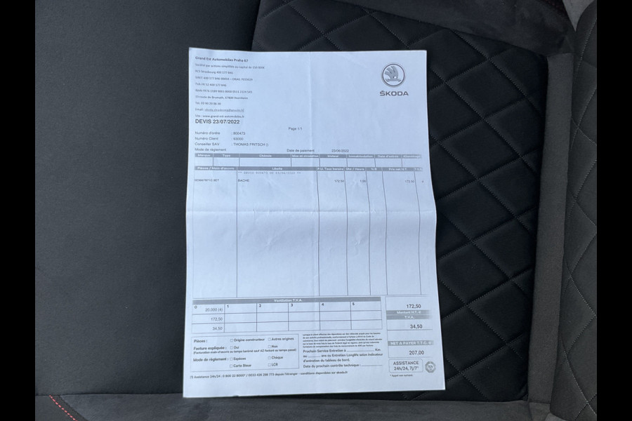 Škoda Octavia Combi 2.0 TSI RS Sportzetels Nav/Cam Carplay Stoelverw Elek.Klep Race-Blue Voll.Onderhouden!