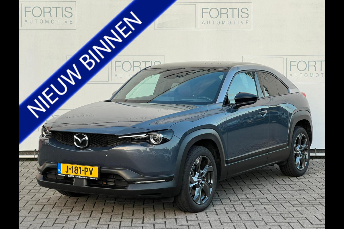 Mazda MX-30 e-SkyActiv 145 First Edition 36 kWh NL-AUTO | 100% ELEKTRISCH | CAMERA |STOELVERWARMING Mazda MX-30 e-SkyActiv 145 First Edition 36 kWh NL-AUTO | 100% ELEKTRISCH | CAMERA |STOELVERWARMING