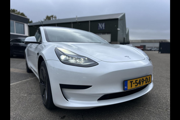 Tesla Model 3 Standard RWD Plus 60 kWh WARMTEPOMP| TESLA GARANTIE VOLLEDIG T/M 06-2027/80.000KM | AANDRIJFLIJN EN ACCU T/M 06-2031/192.000KM|