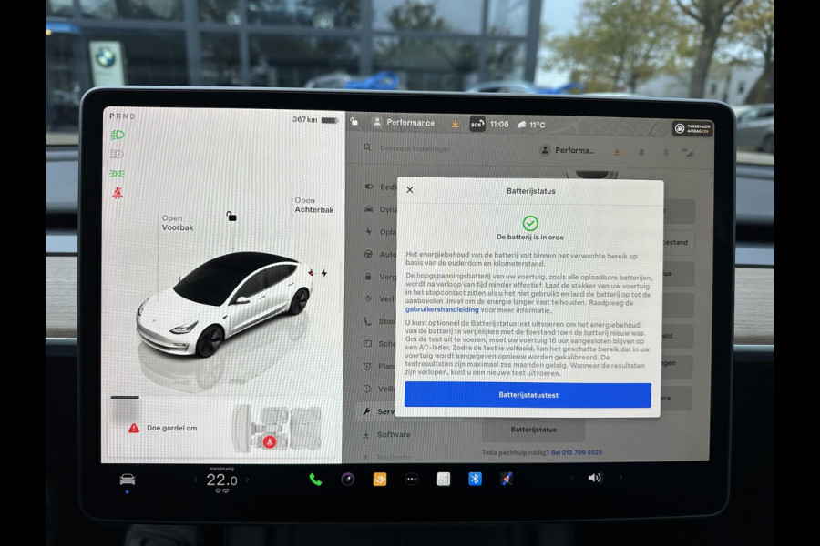 Tesla Model 3 Standard RWD Plus 60 kWh WARMTEPOMP| TESLA GARANTIE VOLLEDIG T/M 06-2027/80.000KM | AANDRIJFLIJN EN ACCU T/M 06-2031/192.000KM|