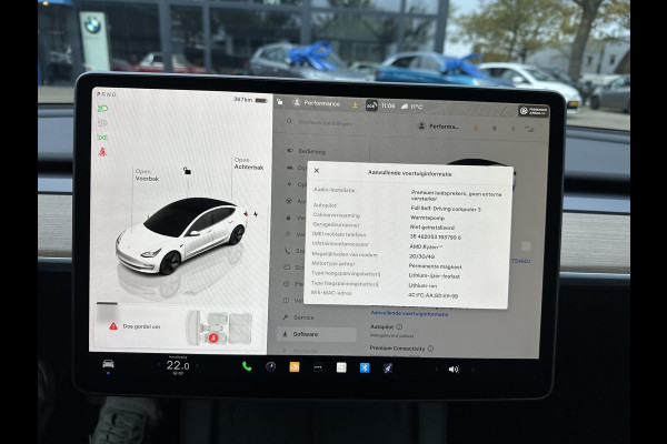Tesla Model 3 Standard RWD Plus 60 kWh WARMTEPOMP| TESLA GARANTIE VOLLEDIG T/M 06-2027/80.000KM | AANDRIJFLIJN EN ACCU T/M 06-2031/192.000KM|