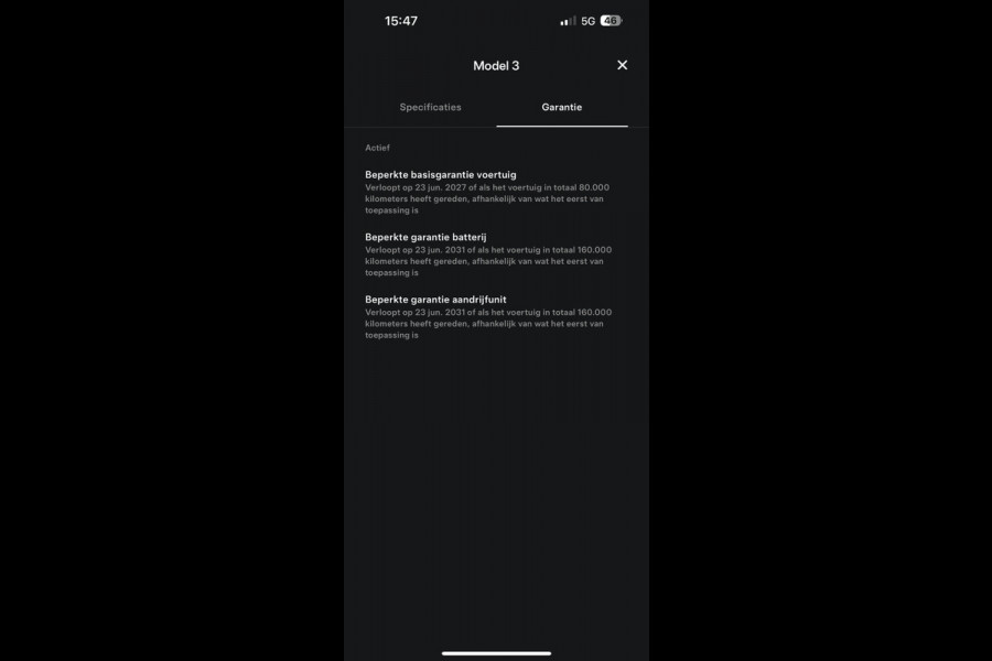 Tesla Model 3 Standard RWD Plus 60 kWh WARMTEPOMP| TESLA GARANTIE VOLLEDIG T/M 06-2027/80.000KM | AANDRIJFLIJN EN ACCU T/M 06-2031/192.000KM|