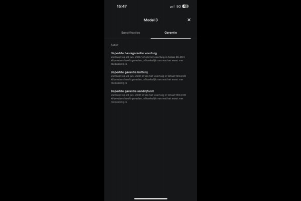 Tesla Model 3 Standard RWD Plus 60 kWh WARMTEPOMP| TESLA GARANTIE VOLLEDIG T/M 06-2027/80.000KM | AANDRIJFLIJN EN ACCU T/M 06-2031/192.000KM|