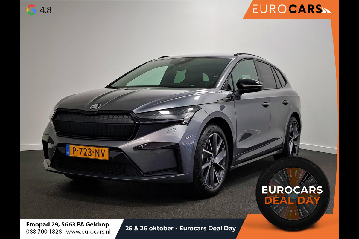 Škoda ENYAQ iV 80 Sportline Demo ! Navigatie Climate pack LED Extra Getint glas  Lichtmetalen Velgen Škoda ENYAQ iV 80 Sportline Demo ! Navigatie Climate pack LED Extra Getint glas  Lichtmetalen Velgen