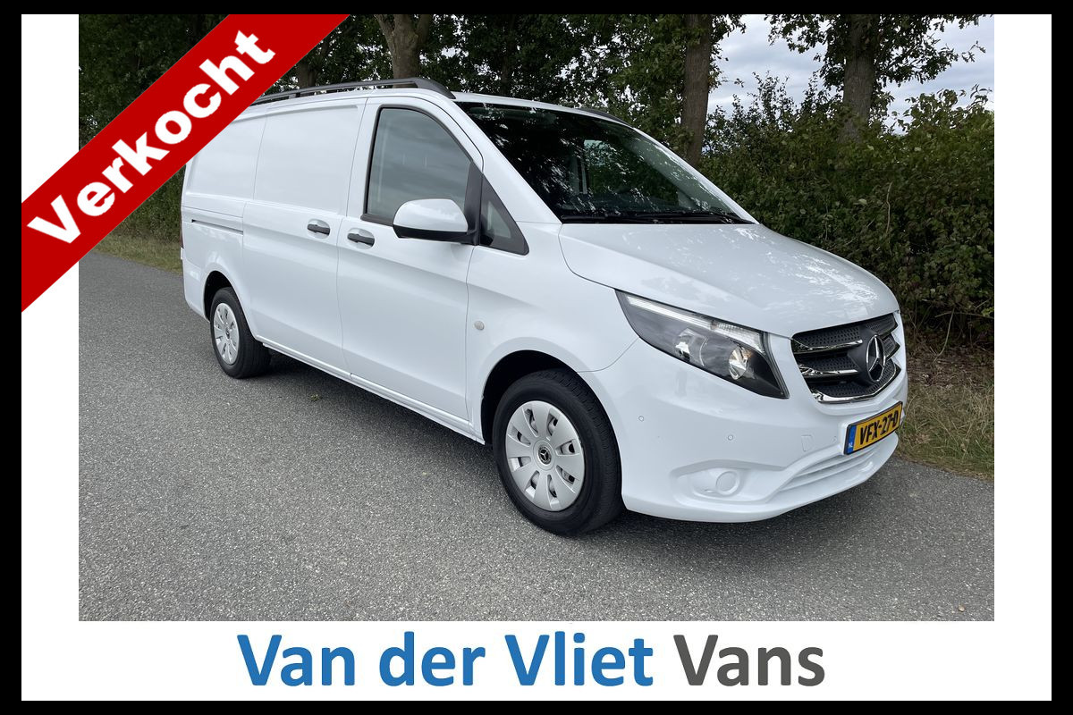 Mercedes-Benz Vito 114 CDI 136pk E6 Lang BPM Vrij! Lease €299p/m, Airco, Camera, Trekhaak, PDC V+A, Onderhoudshistorie aanwezig Mercedes-Benz Vito 114 CDI 136pk E6 Lang BPM Vrij! Lease €299p/m, Airco, Camera, Trekhaak, PDC V+A, Onderhoudshistorie aanwezig