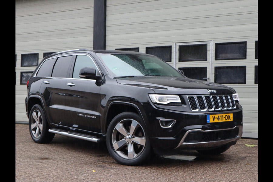 Jeep Grand Cherokee 3.0 CRD Overland - NL Auto - 3,5t KG Trekhaak - Grijs Kenteken