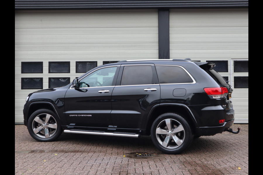 Jeep Grand Cherokee 3.0 CRD Overland - NL Auto - 3,5t KG Trekhaak - Grijs Kenteken