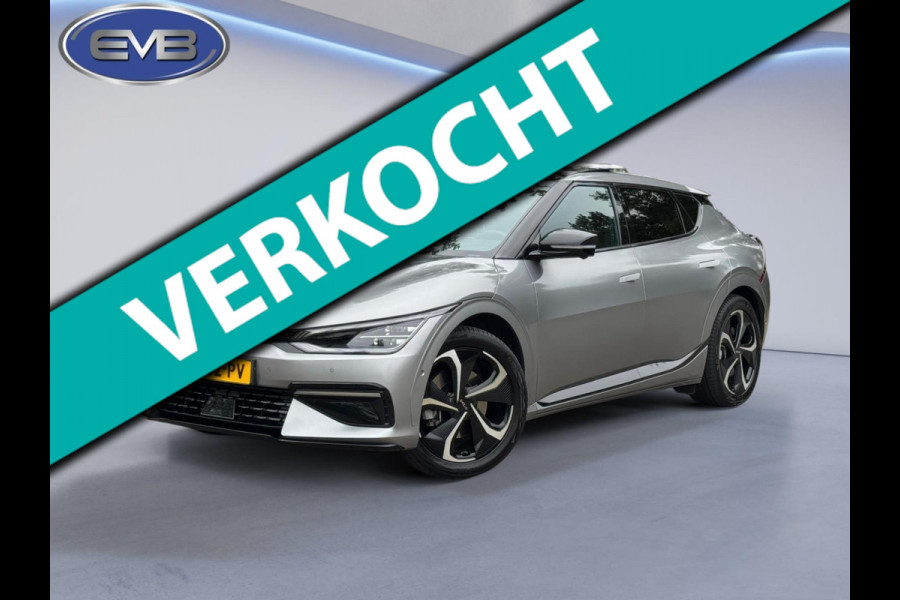Kia Ev6 GT-Line 325 pk AWD 77.4 kWh, matgrijs, panoramadak , 20 inch, camera, vele opties, Nederlandse auto met nationale auto pas