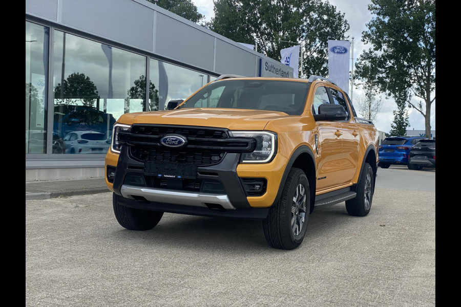 Ford Ranger 2.3 PHEV Wildtrak Double Cab 281pk | 0,99% Renteactie | SCI | 5 persoons! | Technology Pack Plus Trailer | Cargo Area Pack | Power Rollertop | Prijs excl. BTW incl. BPM | laadkabel mode 3 16A | Rijklaar