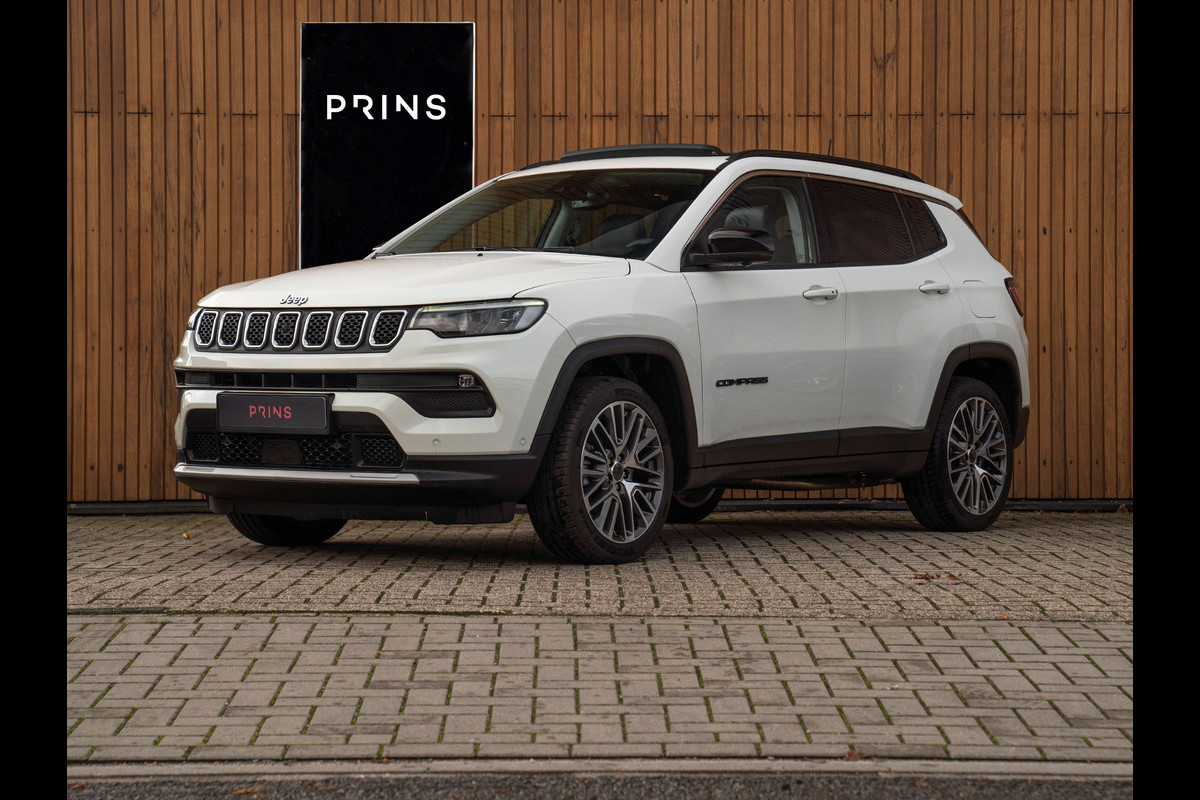 Jeep Compass 4xe Plug-in Hybrid Limited | Pano-dak | 360 camera | CarPlay | 19 inch Jeep Compass 4xe Plug-in Hybrid Limited | Pano-dak | 360 camera | CarPlay | 19 inch