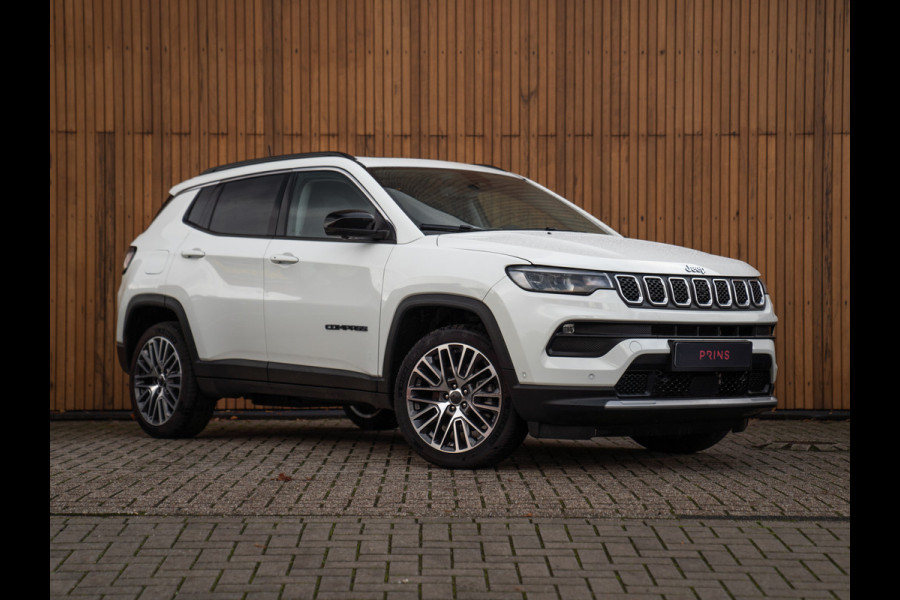 Jeep Compass 4xe Plug-in Hybrid Limited | Pano-dak | 360 camera | CarPlay | 19 inch Jeep Compass 4xe Plug-in Hybrid Limited | Pano-dak | 360 camera | CarPlay | 19 inch