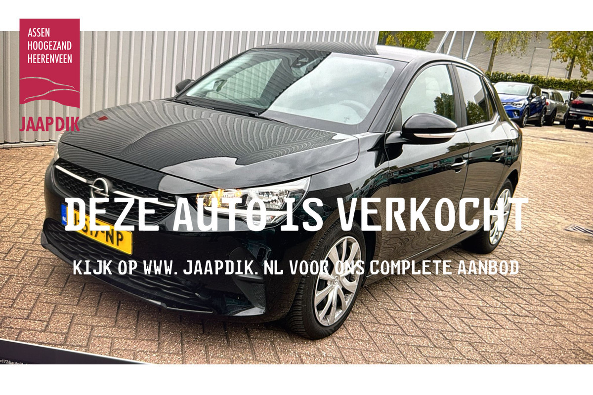 Opel Corsa BWJ 2020 | 1.2 101PK! Edition | AIRCO | NAVI | CARPLAY | CRUISE | PDC | PRIVACY GLASS Opel Corsa BWJ 2020 | 1.2 101PK! Edition | AIRCO | NAVI | CARPLAY | CRUISE | PDC | PRIVACY GLASS