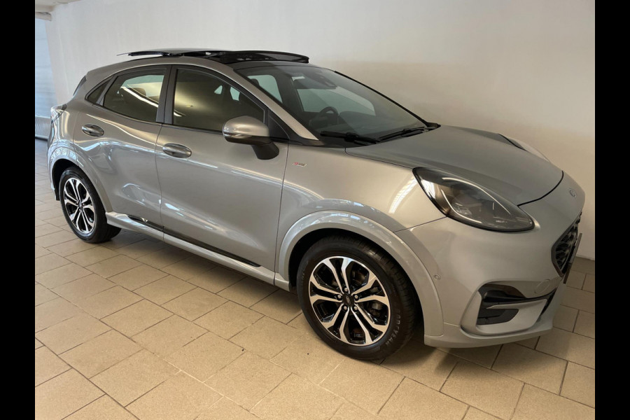 Ford Puma 1.0 EcoBoost Hybrid ST-Line PANO AIRCO NAVI CRUISE BT DIG TELLERS B&O SOUND ZWARTE HEMEL NIEUWSTAAT Ford Puma 1.0 EcoBoost Hybrid ST-Line PANO AIRCO NAVI CRUISE BT DIG TELLERS B&O SOUND ZWARTE HEMEL NIEUWSTAAT