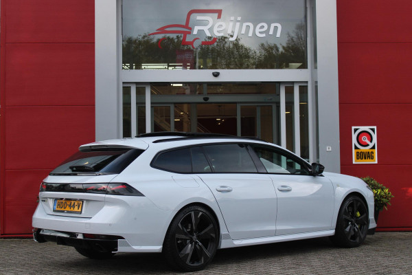 Peugeot 508 SW PSE 1.6 HYbrid 360PK AWD | PANORAMISCH SCHUIF/KANTELDAK | FOCAL® PREMIUM AUDIOSYSTEEMPEUGEOT MET 10 SPEAKERS | MATRIX KOPLAMPEN | BLAUWE LED-SFEERVERLICHTING |360 HD PARKEERCAMERA'S | VERWARMDE VOORRUITRAND | DRAADLOOS APPLECARPLAY/ANDROID AUTO | NAVIGATIE | ADAPTIEVE CRUISE CONTROL | SPORT HIGH PERFORMANCE ONDERSTEL | ACTIVE SUSPENSION CONTROL | ANTIDIEFSTAL PACK (ALARM) | NIGHT VISION | 20" LICHTMETALEN ''EXXAR'' VELGEN | VERWARMBARE AGR SPORTSTOELEN MET MASSAGEFUNCTIE | BEKLEDING ''NAPPA LEDER''/ALCANTARA/3D STOF PSE | ELEKTRISCH BEDIENBARE ACHTERKLEP | REMKLAUWE Peugeot 508 SW PSE 1.6 HYbrid 360PK AWD | PANORAMISCH SCHUIF/KANTELDAK | FOCAL® PREMIUM AUDIOSYSTEEMPEUGEOT MET 10 SPEAKERS | MATRIX KOPLAMPEN | BLAUWE LED-SFEERVERLICHTING |360 HD PARKEERCAMERA'S | VERWARMDE VOORRUITRAND | DRAADLOOS APPLECARPLAY/ANDROID AUTO | NAVIGATIE | ADAPTIEVE CRUISE CONTROL | SPORT HIGH PERFORMANCE ONDERSTEL | ACTIVE SUSPENSION CONTROL | ANTIDIEFSTAL PACK (ALARM) | NIGHT VISION | 20" LICHTMETALEN ''EXXAR'' VELGEN | VERWARMBARE AGR SPORTSTOELEN MET MASSAGEFUNCTIE | BEKLEDING ''NAPPA LEDER''/ALCANTARA/3D STOF PSE | ELEKTRISCH BEDIENBARE ACHTERKLEP | REMKLAUWE