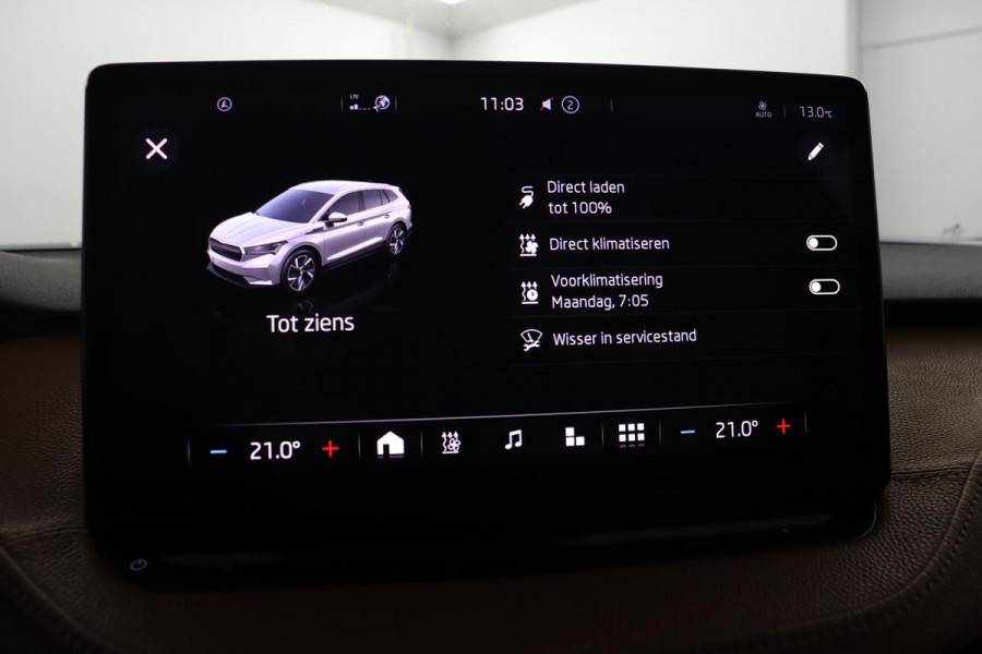 Škoda ENYAQ iV 80|Trekhaak|SOH 92%|Leer Škoda ENYAQ iV 80|Trekhaak|SOH 92%|Leer