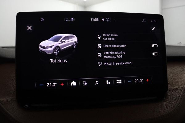 Škoda ENYAQ iV 80|Trekhaak|SOH 92%|Leer Škoda ENYAQ iV 80|Trekhaak|SOH 92%|Leer