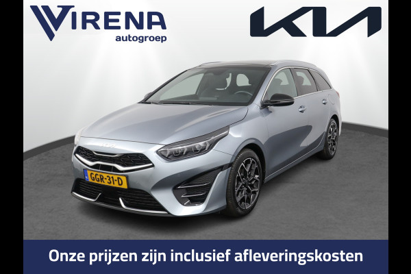 Kia Ceed Sportswagon 1.5 T-GDi GT-Line Apple Carplay/Android Auto - Cruise Control - Dodehoekdetectie - Panorama Dak - Navigatie - Stoel/Stuurverwarming - Fabrieksgarantie tot 07-2031 Kia Ceed Sportswagon 1.5 T-GDi GT-Line Apple Carplay/Android Auto - Cruise Control - Dodehoekdetectie - Panorama Dak - Navigatie - Stoel/Stuurverwarming - Fabrieksgarantie tot 07-2031