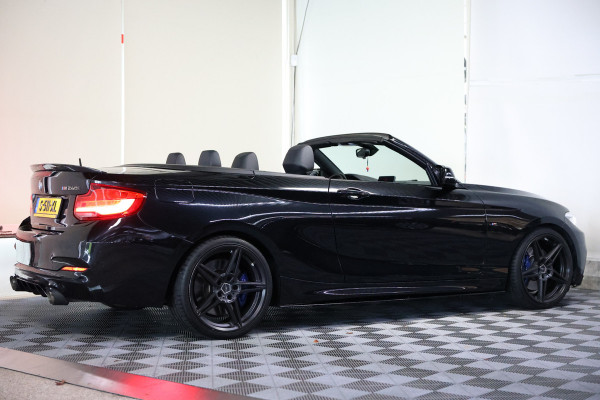 BMW 2 Serie Cabrio M240i H&K NAVI PDC LEDER REMUS '18 BMW 2 Serie Cabrio M240i H&K NAVI PDC LEDER REMUS '18