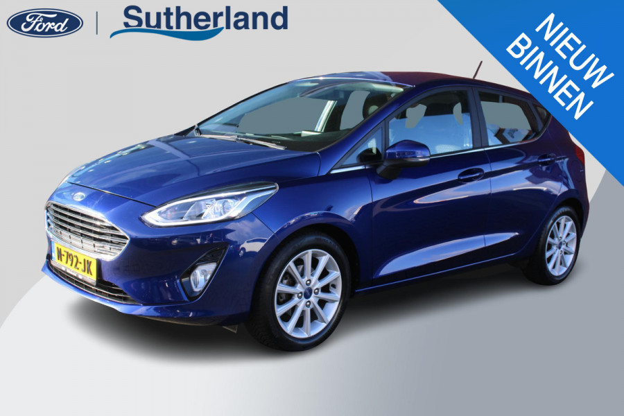 Ford Fiesta 1.0 EcoBoost 100 PK Titanium | Inclusief nieuwe distributie i.c.m. afleverpakket | Navi | Cruise | Climate control