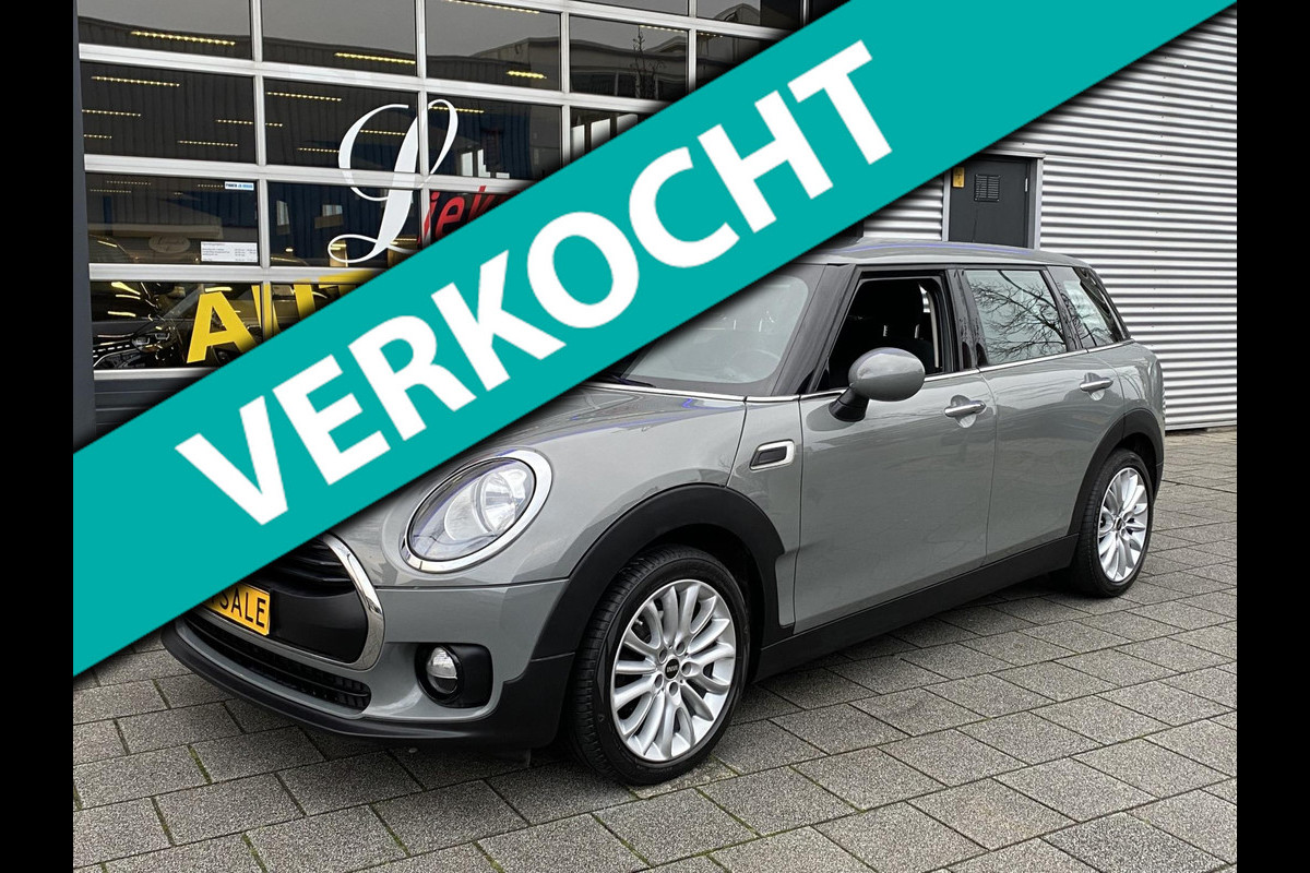 MINI Clubman 1.5 Cooper Pepper - Airco I Sport velgen I PDC I Stoelverwarming I Comfort pakket I Dealer onderhouden MINI Clubman 1.5 Cooper Pepper - Airco I Sport velgen I PDC I Stoelverwarming I Comfort pakket I Dealer onderhouden