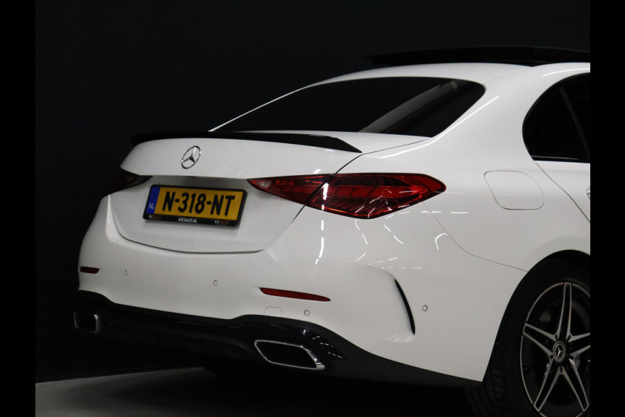 Mercedes-Benz C-Klasse 200 4MATIC AMG Line *WEEKAANBIEDING* [SCHUIFKANTELDAK, ADAPTIVE CRUISE CONTROL, BURMESTER, ELEKTRISCHE STOELEN, 360 CAMERA, SFEERLICHT, CARBON, URBAN GUARD+,  NIEUWSTAAT]