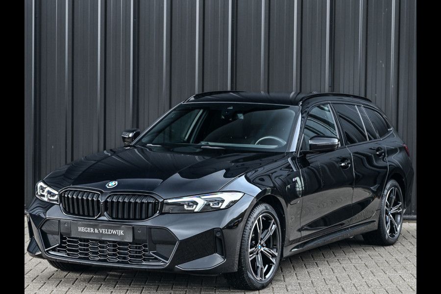 BMW 3 Serie Touring 330e | M-SPORT | GROTE ACCU | 19,5 kWh | CAMERA | SHADOW-LINE | FACELIFT | FULL-LED | STUUR- EN STOELVERWARMING | LED |