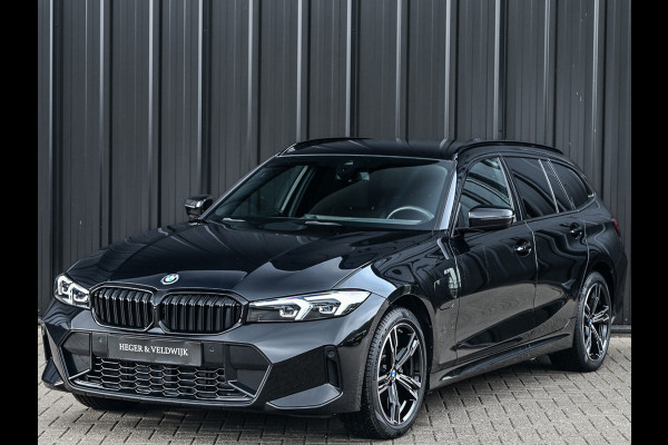 BMW 3 Serie Touring 330e | M-SPORT | GROTE ACCU | 19,5 kWh | CAMERA | SHADOW-LINE | FACELIFT | FULL-LED | STUUR- EN STOELVERWARMING | LED |