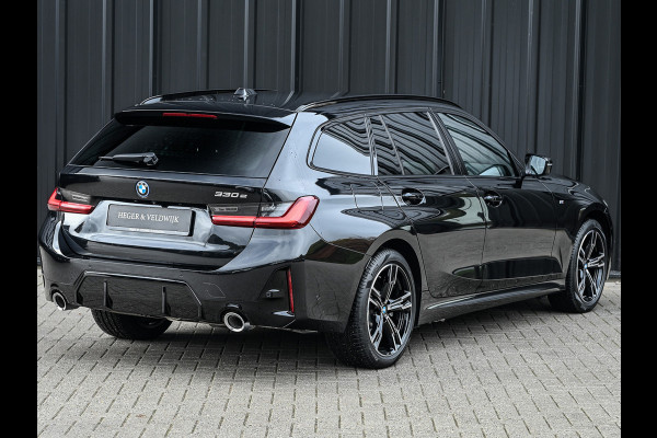 BMW 3 Serie Touring 330e | M-SPORT | GROTE ACCU | 19,5 kWh | CAMERA | SHADOW-LINE | FACELIFT | FULL-LED | STUUR- EN STOELVERWARMING | LED |