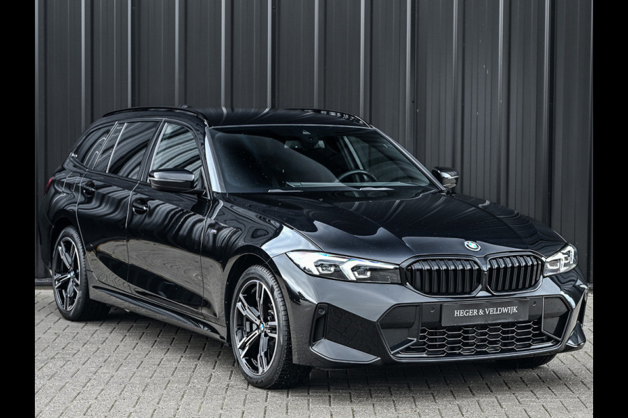 BMW 3 Serie Touring 330e | M-SPORT | GROTE ACCU | 19,5 kWh | CAMERA | SHADOW-LINE | FACELIFT | FULL-LED | STUUR- EN STOELVERWARMING | LED |