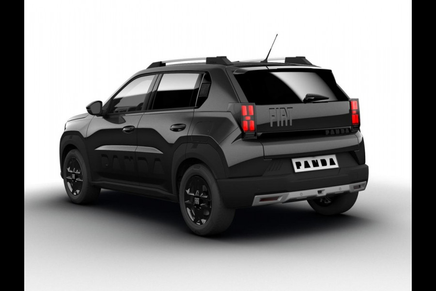 Fiat Grande Panda 1.2 Hybrid Edizione Nero | Automaat | PDC | Airco | Apple Carplay | Cruise | Pack Style |16" All Season banden Fiat Grande Panda 1.2 Hybrid Edizione Nero | Automaat | PDC | Airco | Apple Carplay | Cruise | Pack Style |16" All Season banden
