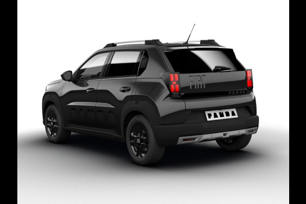Fiat Grande Panda 1.2 Hybrid Edizione Nero | Automaat | PDC | Airco | Apple Carplay | Cruise | Pack Style |16" All Season banden Fiat Grande Panda 1.2 Hybrid Edizione Nero | Automaat | PDC | Airco | Apple Carplay | Cruise | Pack Style |16" All Season banden