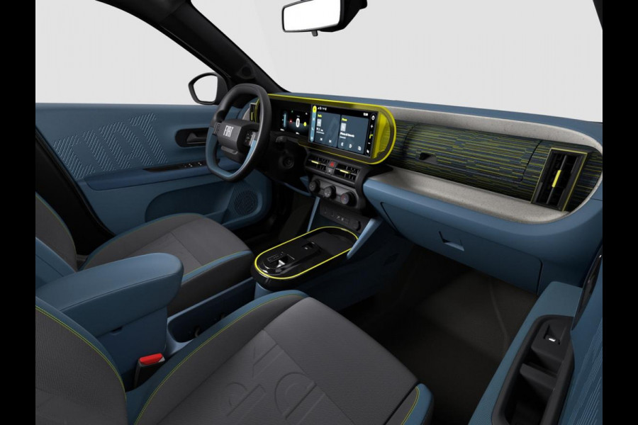 Fiat Grande Panda 1.2 Hybrid Edizione Nero | Automaat | PDC | Airco | Apple Carplay | Cruise | Pack Style |16" All Season banden Fiat Grande Panda 1.2 Hybrid Edizione Nero | Automaat | PDC | Airco | Apple Carplay | Cruise | Pack Style |16" All Season banden
