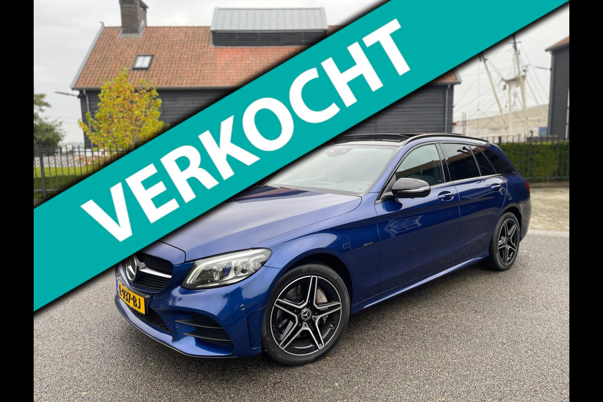 Mercedes-Benz C-Klasse Estate 300 e Hybride AMG NIGHT-PAKKET PANORAMADAK 360" CAMERA TREKHAAK Mercedes-Benz C-Klasse Estate 300 e Hybride AMG NIGHT-PAKKET PANORAMADAK 360" CAMERA TREKHAAK