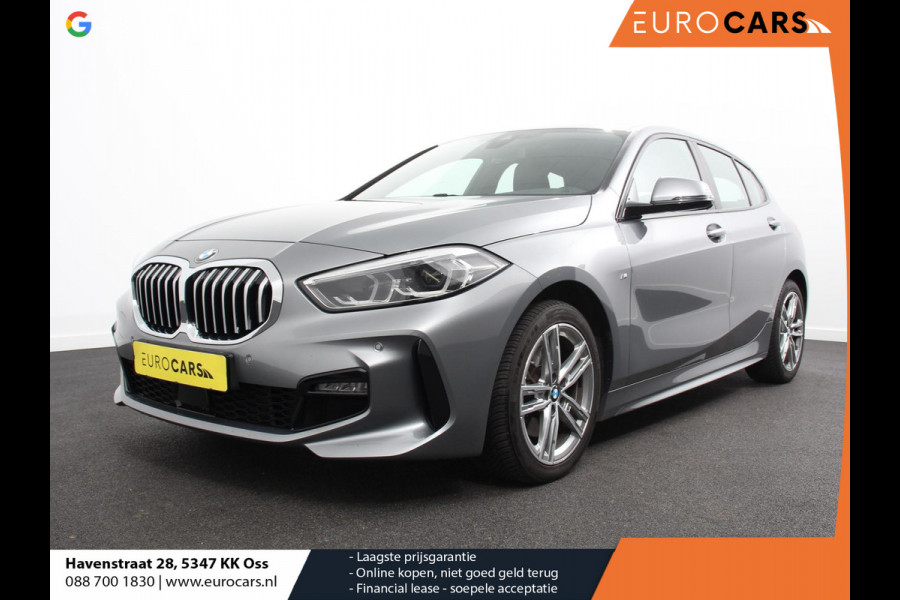BMW 1-serie 118i M-Sport Climate Control Cruise control Stoelverwarming LED Parkeersensoren Apple carplay / Andriod auto Navigatie
