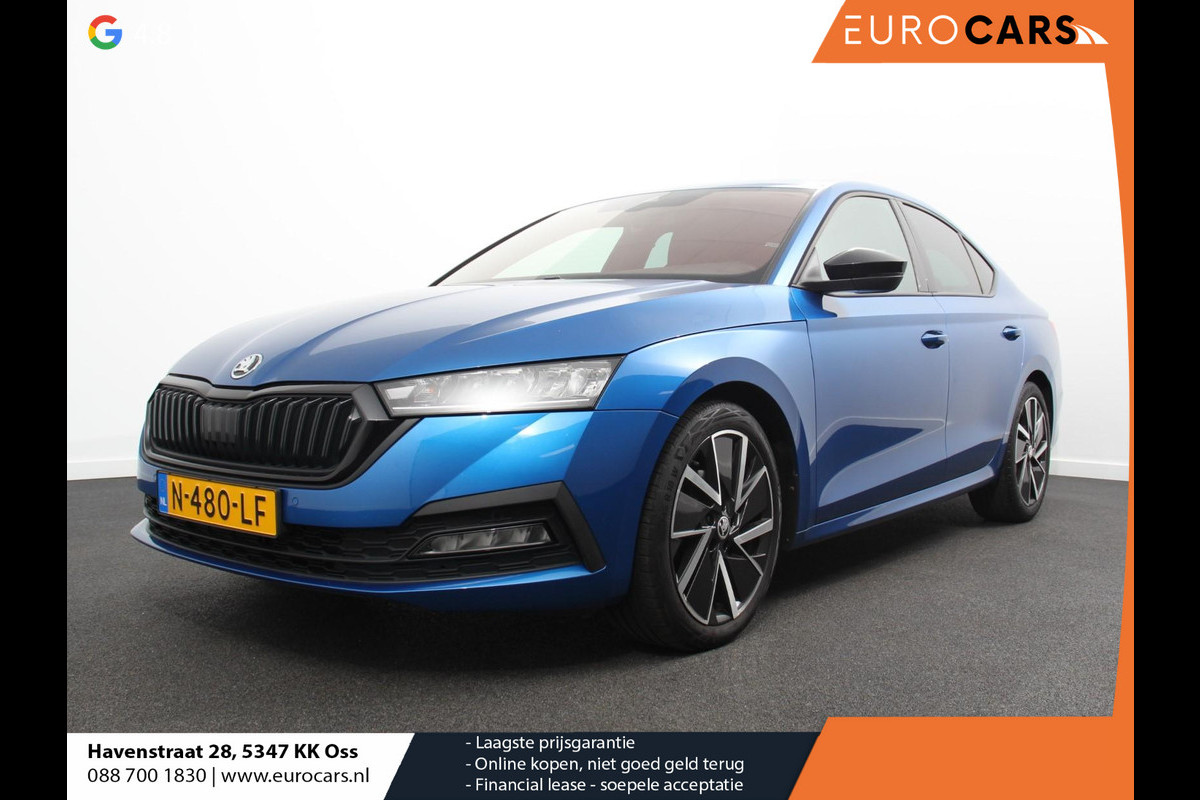 Škoda Octavia 1.0 TSI E-tec DSG Sport Business | Navigatie | Apple Carplay/Android Auto | Adaptive Cruise Control | Parkeersensoren | Blind Spot Assist | Climate Control | Lichtmetalen velgen | Getinte ramen Škoda Octavia 1.0 TSI E-tec DSG Sport Business | Navigatie | Apple Carplay/Android Auto | Adaptive Cruise Control | Parkeersensoren | Blind Spot Assist | Climate Control | Lichtmetalen velgen | Getinte ramen