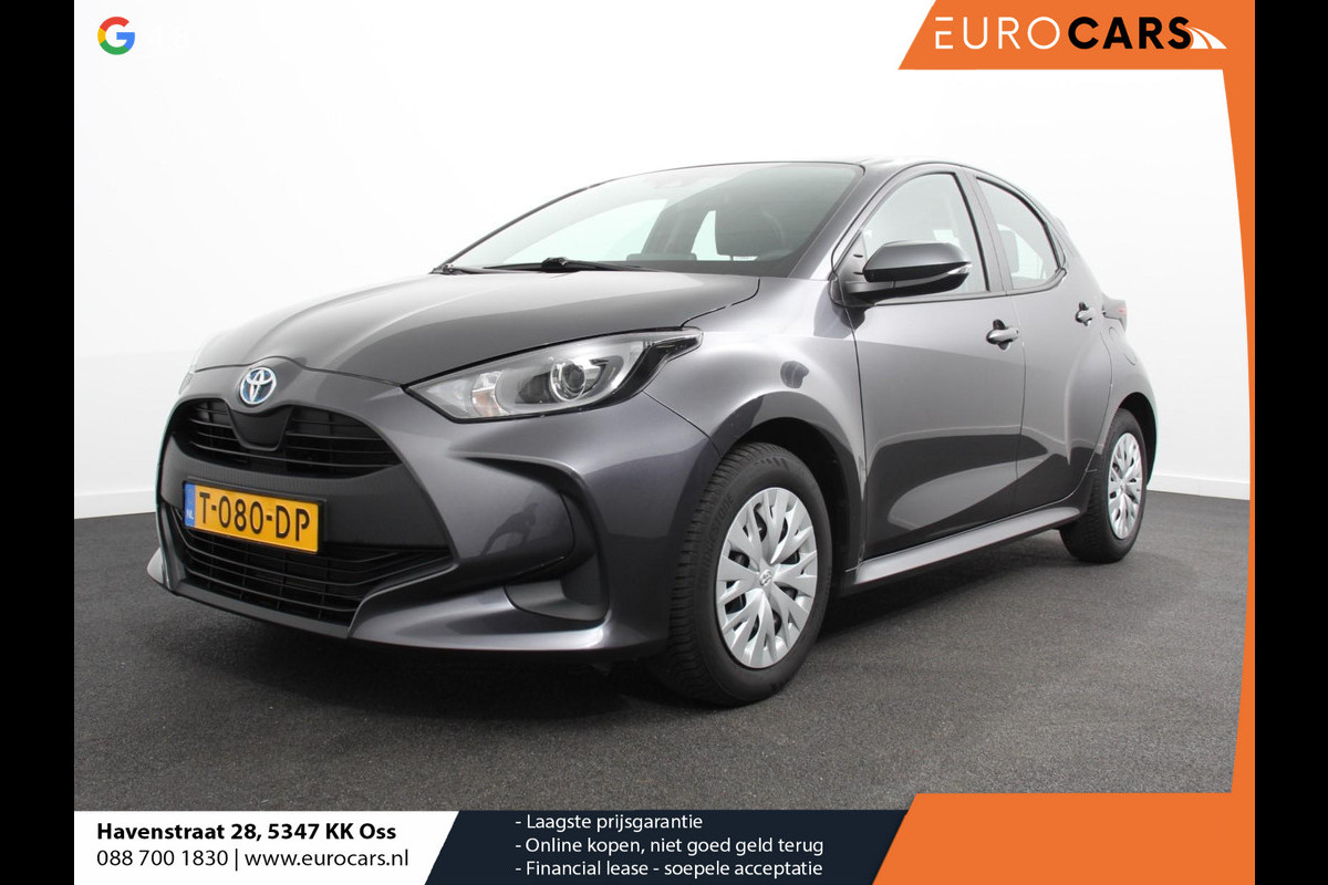 Toyota Yaris 1.5 Hybrid Comfort Aut Carplay Automatische Airco Toyota Safety Sense Adaptieve lampen Verkeerborden herkenning bots waarschuwing