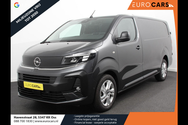Opel Vivaro 2.0 BlueHDi 180 S&S L3 Automaat Apple Carplay /  Android Auto Parkeersensoren V+A Trekhaak Camera Navigatie Cruise Control LED koplampen houten afwerking laadruimte