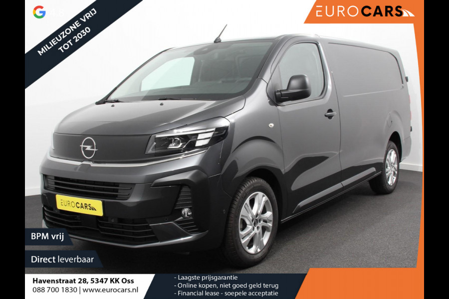 Opel Vivaro 2.0 BlueHDi 180 S&S L3 Automaat Apple Carplay /  Android Auto Parkeersensoren V+A Trekhaak Camera Navigatie Cruise Control LED koplampen houten afwerking laadruimte