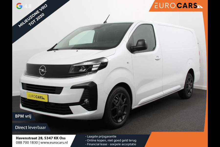 Opel Vivaro 1.5 Diesel 120 S&S L3 Apple Carplay /  Android Auto Parkeersensoren V+A Trekhaak Camera Navigatie Cruise Control LED koplampen houten afwerking laadruimte