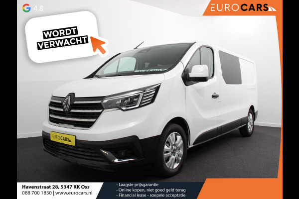 Renault Trafic 2.0 Blue dC1 150 EDC T30 L2H1 Advance Dubbele cabine Navigatie Airco Lichtmetalen velgen Betimmering Trekhaak Camera Parkeer sensoren Dab