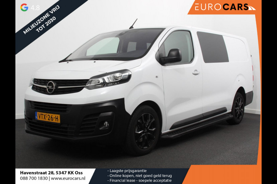 Opel Vivaro 145pk L3H1 Dubbele Cabine Sport Edition Navigatie Climate Control Trekhaak Trekhaak Parkeer sensoren Lichtmetalen Velgen Opel Vivaro 145pk L3H1 Dubbele Cabine Sport Edition Navigatie Climate Control Trekhaak Trekhaak Parkeer sensoren Lichtmetalen Velgen
