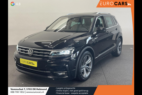 Volkswagen Tiguan 1.5 TSI 150pk DSG R-Line Platinum Panoramadak Navigatie Apple Carplay/Android Auto Camera Parkeersensoren Adaptive Cruise Control Leder Memory stoelen Stoelverwarming Elektrische achterklep Climate Control Virtual Cockpit