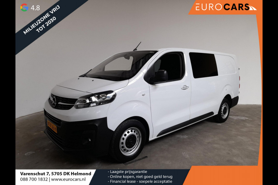 Opel Vivaro 2.0 CDTI L3H1 145PK Dubbele Cabine Edition Navigatie Trekhaak Cruise control Airco