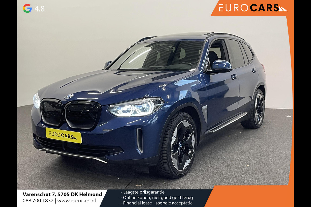 BMW iX3 High Executive 80 kWh EV Leder Navi Carplay/Androidauto Sensoren voor en achter 360 Camera Full Led Pano Dak Head-Up display Harman Kardon Adaptieve Cruise Control BMW iX3 High Executive 80 kWh EV Leder Navi Carplay/Androidauto Sensoren voor en achter 360 Camera Full Led Pano Dak Head-Up display Harman Kardon Adaptieve Cruise Control