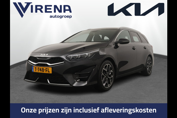 Kia Ceed Sportswagon Automaat 1.5 T-GDi GT-Line - Automatische achterklep - Schuif/Kantel dak - Apple Carplay/Android Auto - Adaptive cruise control - Keyless entry - Fabrieksgarantie t/m 30-06-2030 Kia Ceed Sportswagon Automaat 1.5 T-GDi GT-Line - Automatische achterklep - Schuif/Kantel dak - Apple Carplay/Android Auto - Adaptive cruise control - Keyless entry - Fabrieksgarantie t/m 30-06-2030